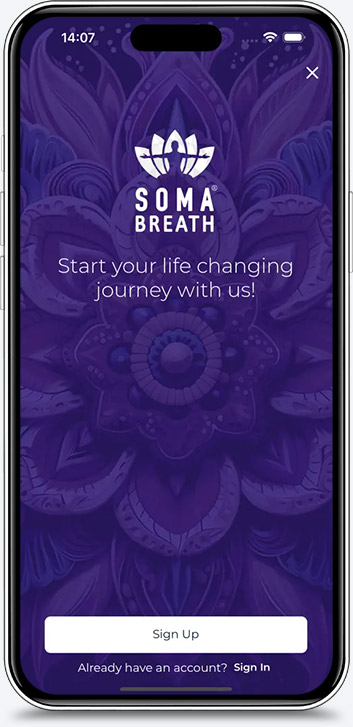 SOMA Breath App screenshot 1
