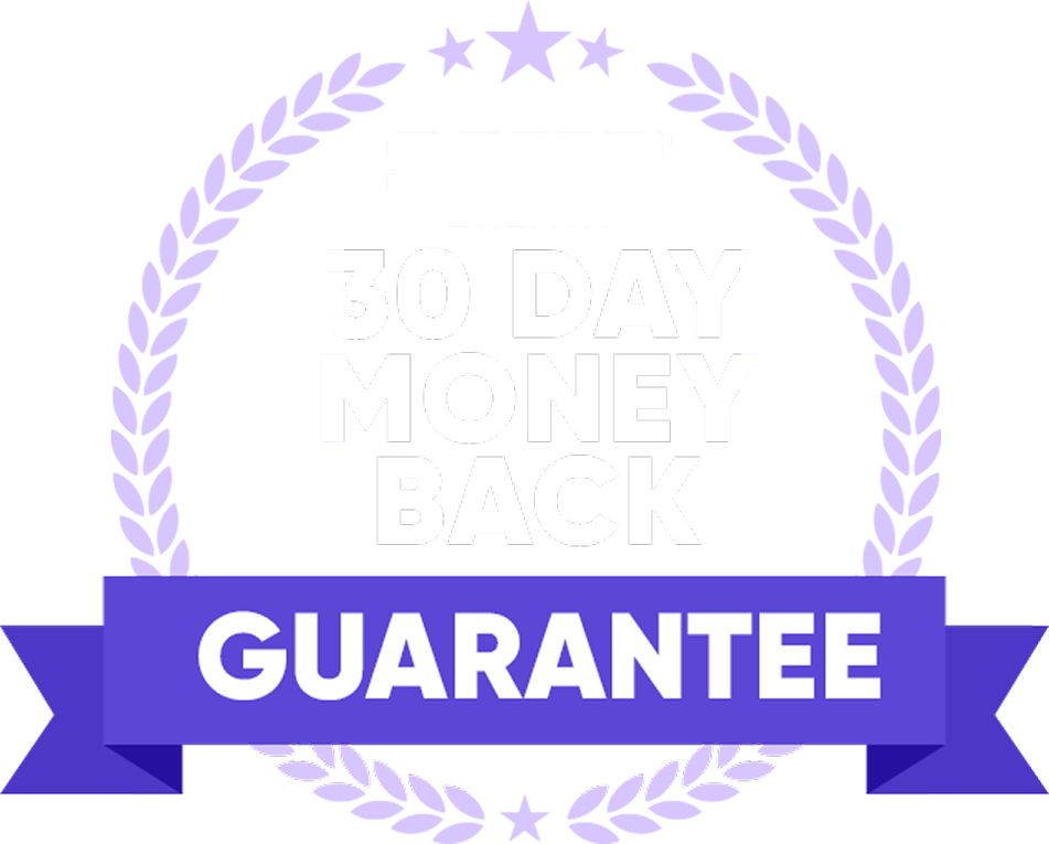 30 Day Money Back Guarantee Badge