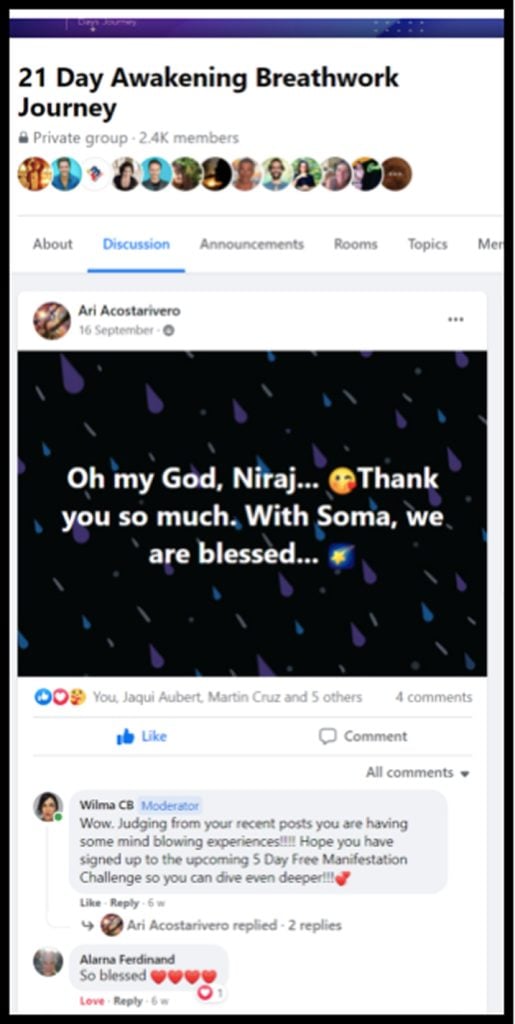 Feedback From SOMA Breath img 1