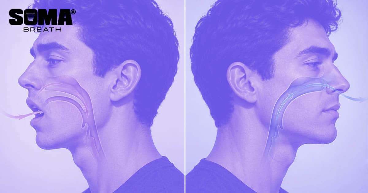 Mouth Breathing vs Nasal Breathing.